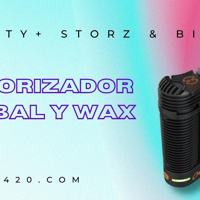 CRAFTY+ STORZ & BICKEL -  Práctico y Compacto Vaporizador Herbal y Wax (Híbrido)