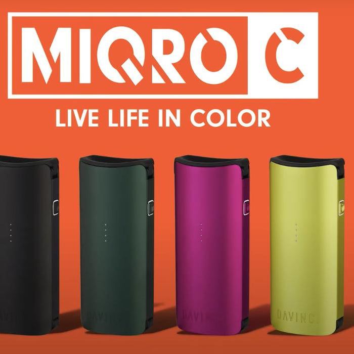 DaVinci MIQRO-C Vaporizer. Live Life in Color.