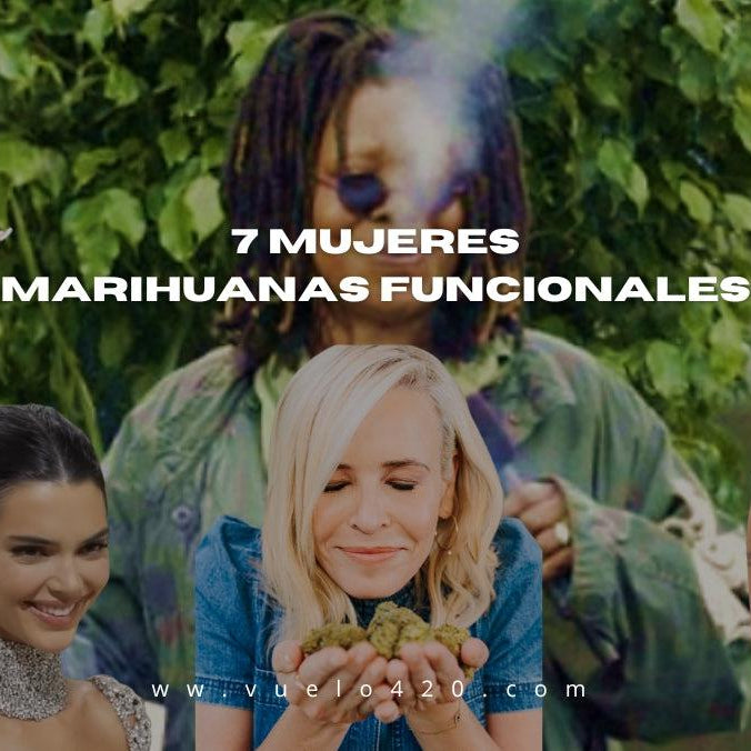7 Mujeres Marihuanas Funcionales Famosas