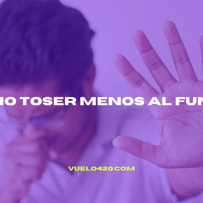¿Cómo toser menos al fumar marihuana?