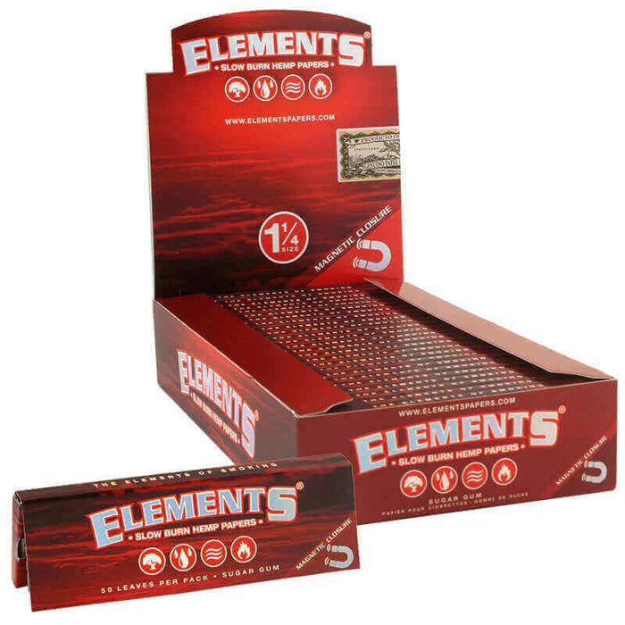 Elements - Papeles Ultra Delgados (Tamaño 1¼)