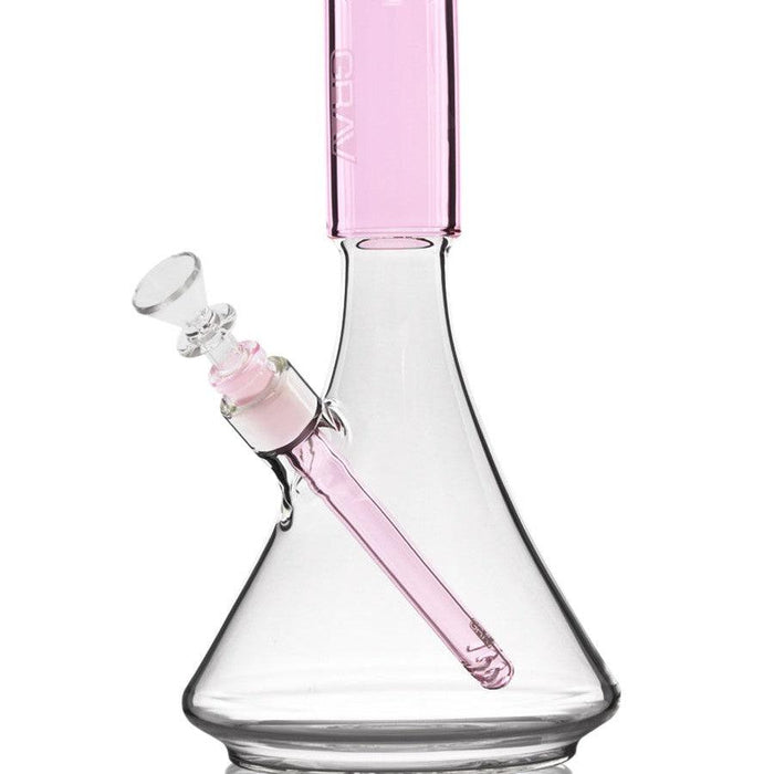 Grav Labs Bong Deco Beaker Grande Rosa de Vidrio Borosilicato Vuelo 420 Smoke Shop Monterrey Mexico
