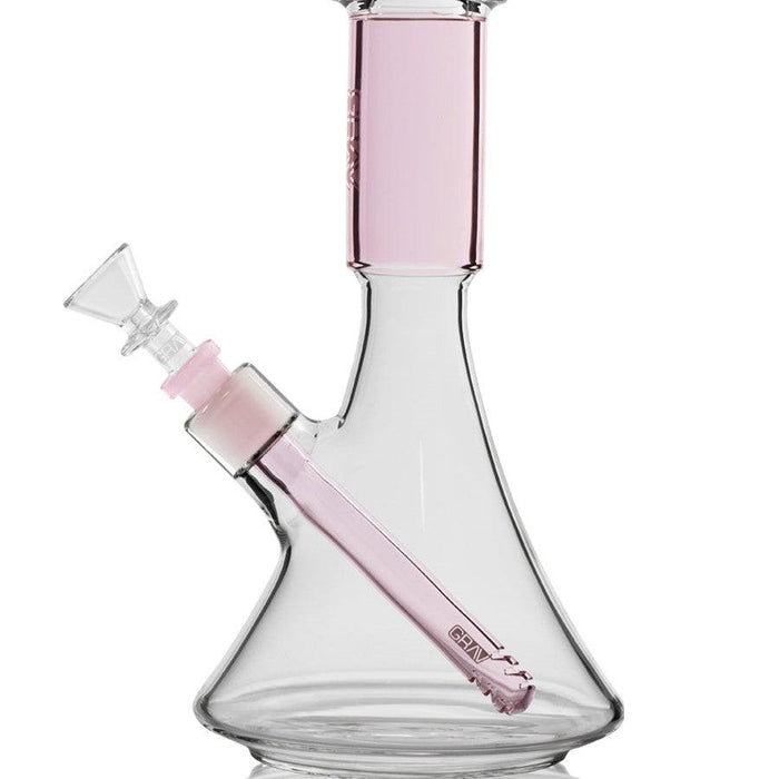 Grav Labs 09.8" Deco Beaker Mediano Rosa Pink Vuelo 420 Smoke Shop Monterrey Mexico