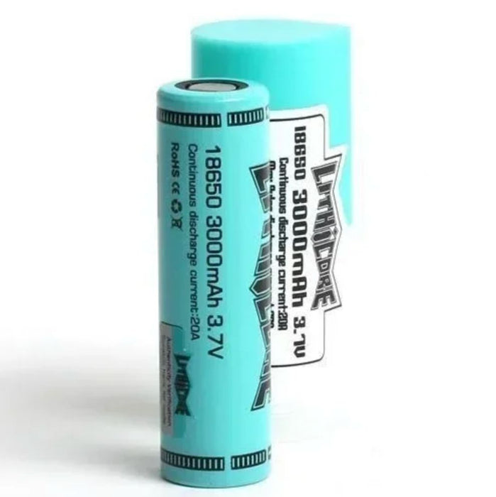 Lithicore Batería 18650 3000 mAh Vaporizador Herbal Wax Vuelo 420 Smoke Shop Monterrey Mexico