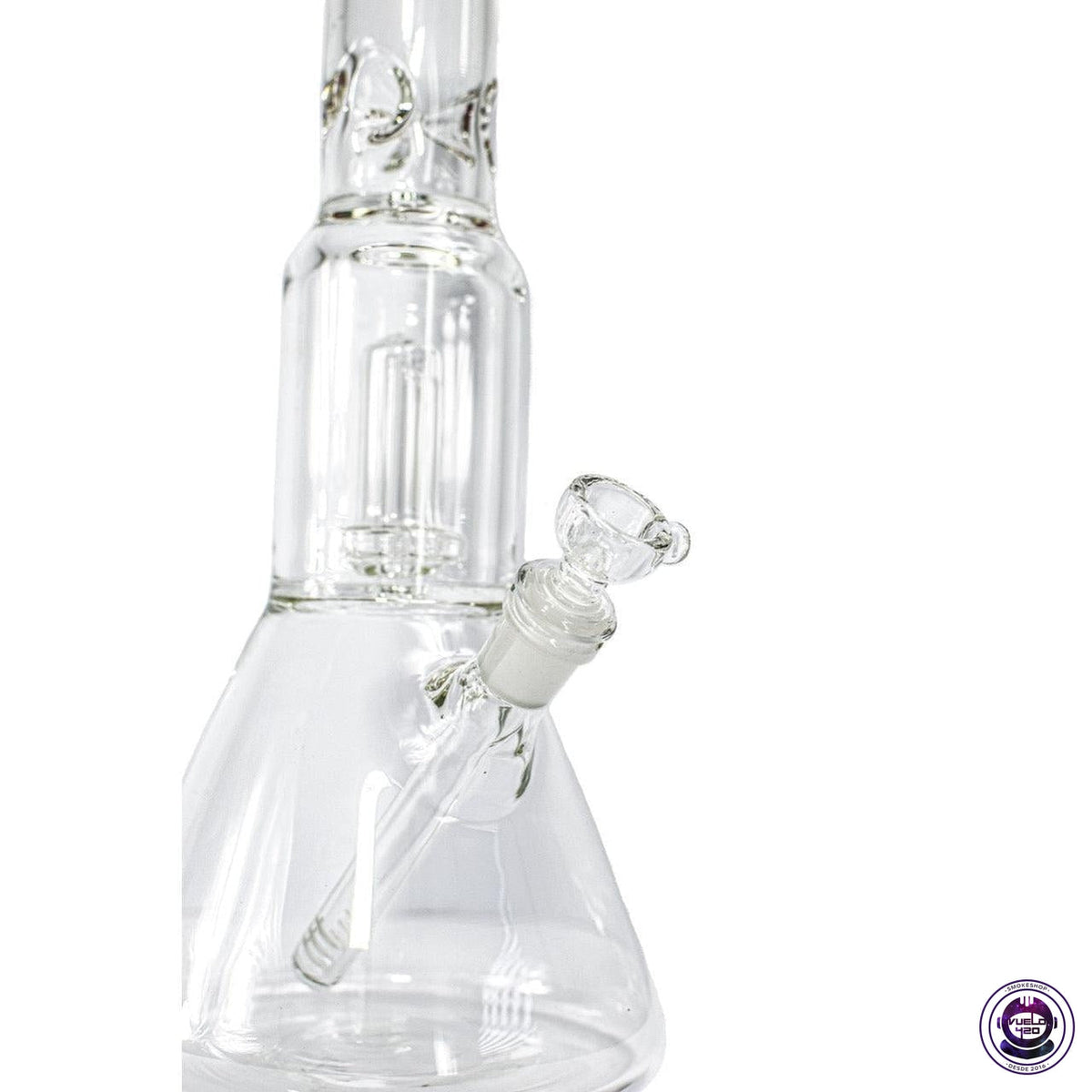 BONG PARA FUMAR MARIHUANA ✓ ACRILICO CLEAR 26 CM.