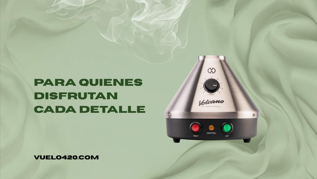 Volcano Vaporizer: calidad alemana y lujo cannábico