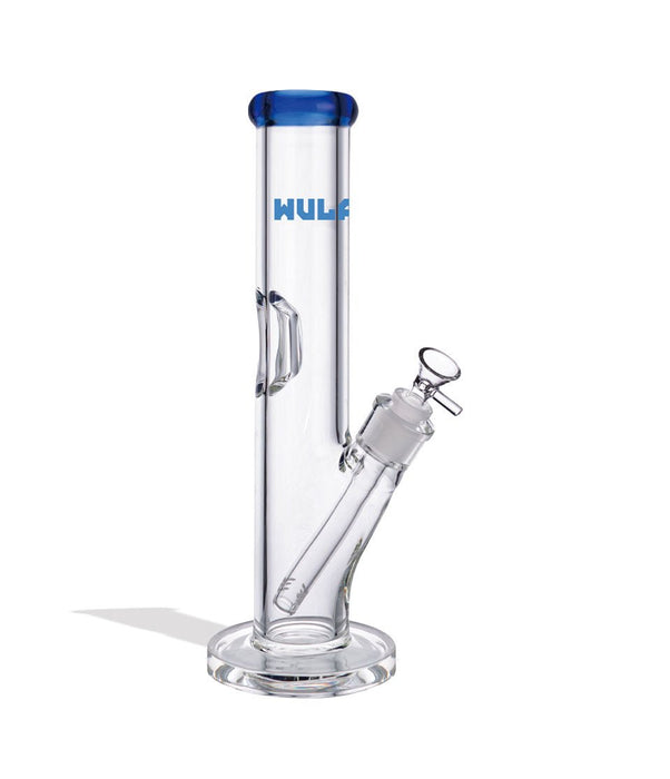 Bong Wulf Straight Tube 12" Vidrio 7mm – Azul – Vuelo 420 Smoke Shop México