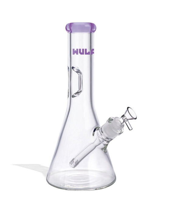Bong Wulf Beaker 12" Vidrio 7mm – Morado – Vuelo 420 Smoke Shop México