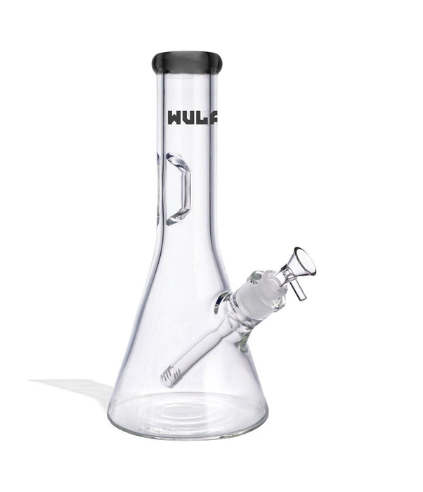 Bong Wulf Beaker 12" Vidrio 7mm – Ahumado – Vuelo 420 Smoke Shop México