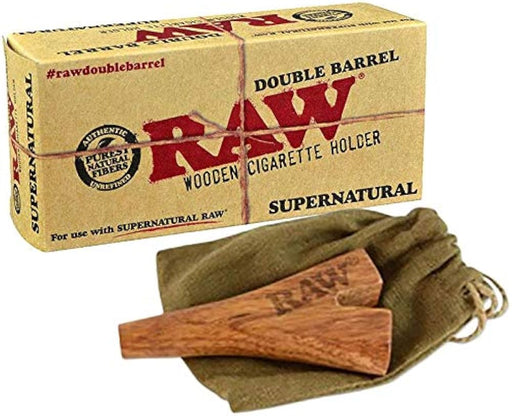 Porta Conos de Madera RAW (Double Barrel, Level Five y Trident) – Double Barrel Supernatural – Vuelo 420 Smoke Shop México