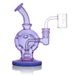 Rig aLeaf Fab Sphere 7" para Wax – Morado – Vuelo 420 Smoke Shop México