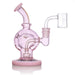 Rig aLeaf Fab Sphere 7" para Wax – Rosa – Vuelo 420 Smoke Shop México