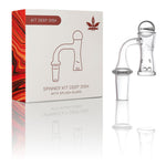 Aleaf Spinner Kit Terp Slurper Deep Dish Vidrio Borosilicato Resistente Cuarzo Mexico Smoke Shop Monterrey Vuelo 420