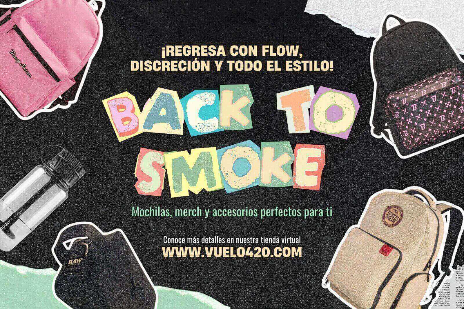 Descuentos y ofertas en accesorios 420 a prueba de olor  con el BACK TO SMOKE de Vuelo 420 Smoke Shop + Vaporizadores