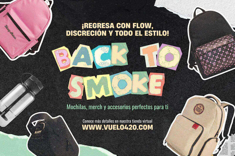 Descuentos y ofertas en accesorios 420 a prueba de olor  con el BACK TO SMOKE de Vuelo 420 Smoke Shop + Vaporizadores
