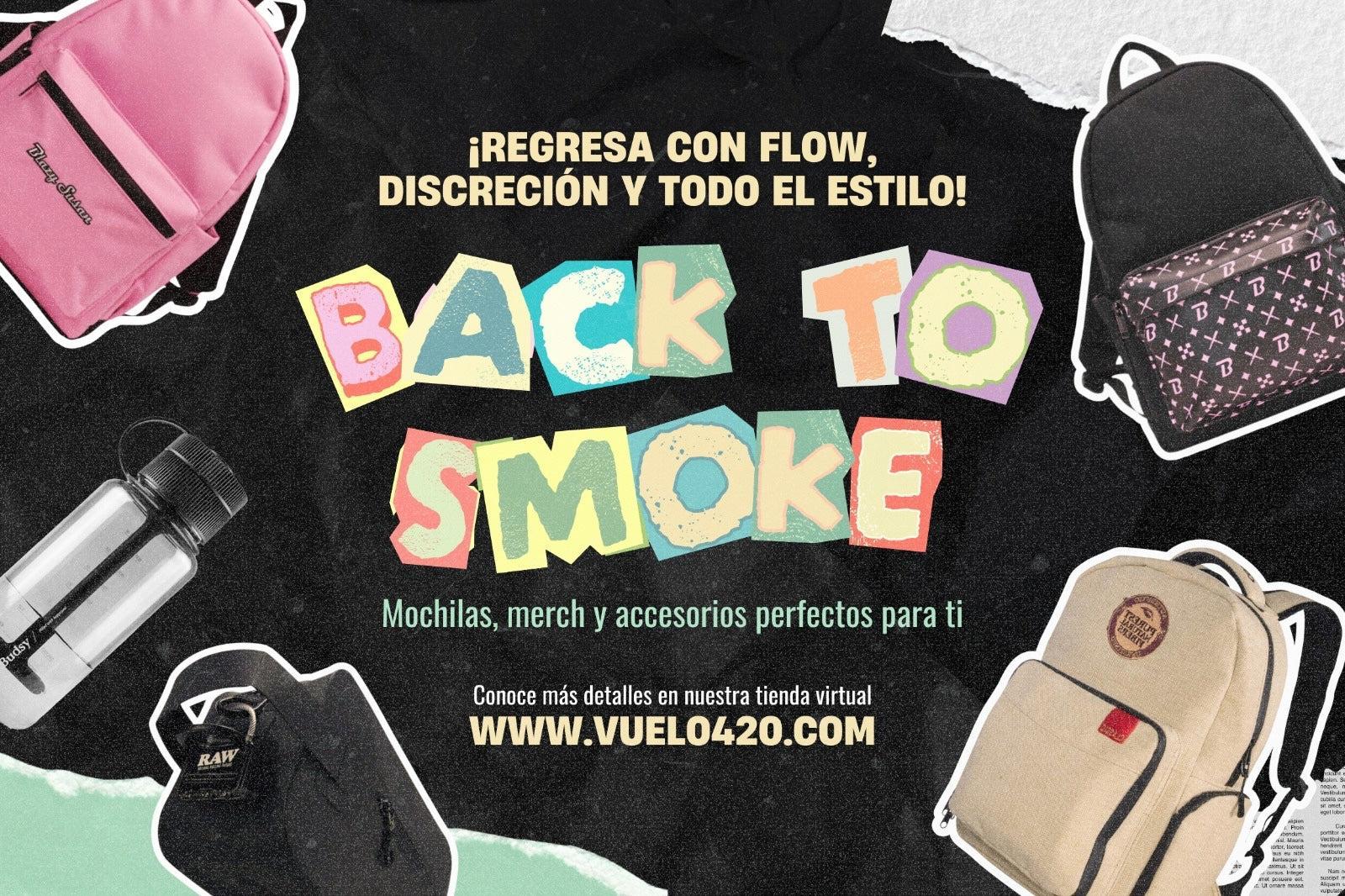 Descuentos y ofertas en accesorios 420 a prueba de olor  con el BACK TO SMOKE de Vuelo 420 Smoke Shop + Vaporizadores