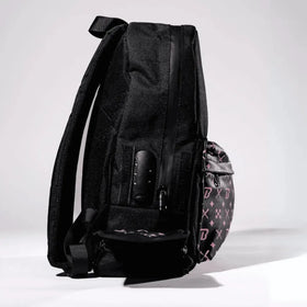Mochila Negra de Blazy Susan a prueba de olor (smell proof) y con candado de combinación