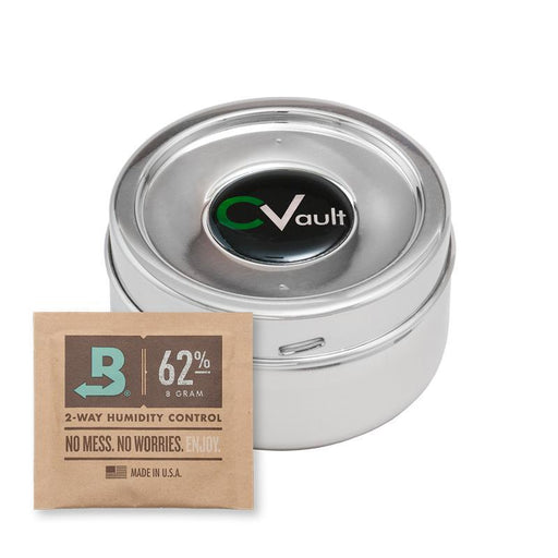 CVault es un contenedor a prueba de olor (smell proof) para mantener sus hierbas en óptimas condiciones