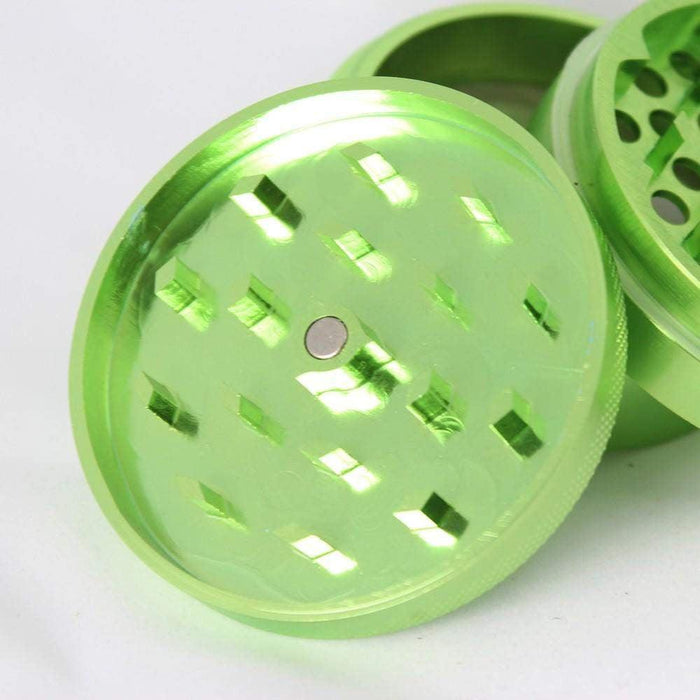 Cali Crusher - 2.5" Tapa Dura Grinder 4 Piezas (Varios Colores)-Vuelo 420 Smoke Shop Mexico Monterrey