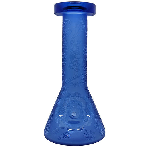 Pipa Dogg Lbs Hazely Beaker 5" de Vidrio – Azul – Vuelo 420 Smoke Shop México