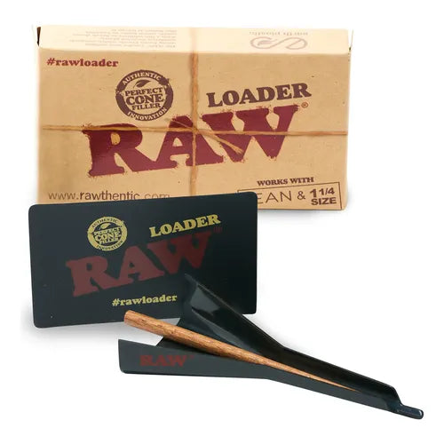 Rellenador de Conos RAW (Six Shooter, Cone Filler y Quick Shooter) – Cone Loader Lean y 1¼ – Vuelo 420 Smoke Shop México