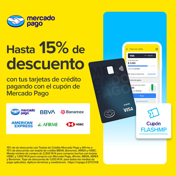 Hasta 15% de descuento en smoke shop + vaporizadores pagando con Mercado Pago