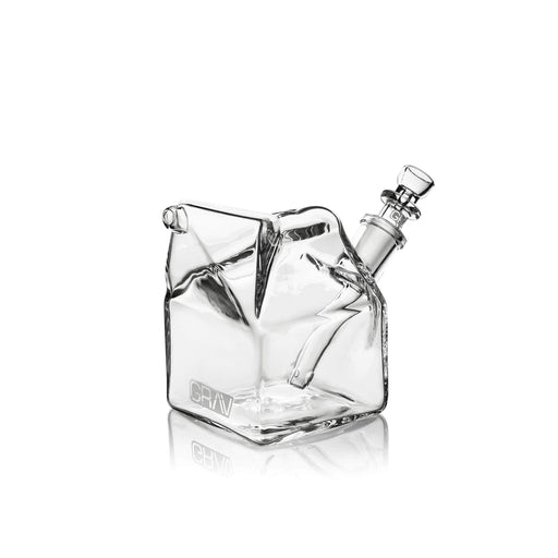 Grav Labs Bubbler Cartón de Leche Sip Series Transparente Vuelo 420 Smoke Shop Monterrey Mexico
