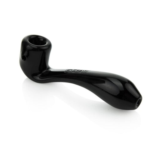 Grav Labs 06" Pipa Classic Sherlock Negro Cannabis Vuelo 420 Smoke Shop Mexico Monterrey