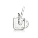 Grav Labs Bubbler Taza de Cafe Sip Series Transparente Vuelo 420 Smoke Shop Mexico Monterrey