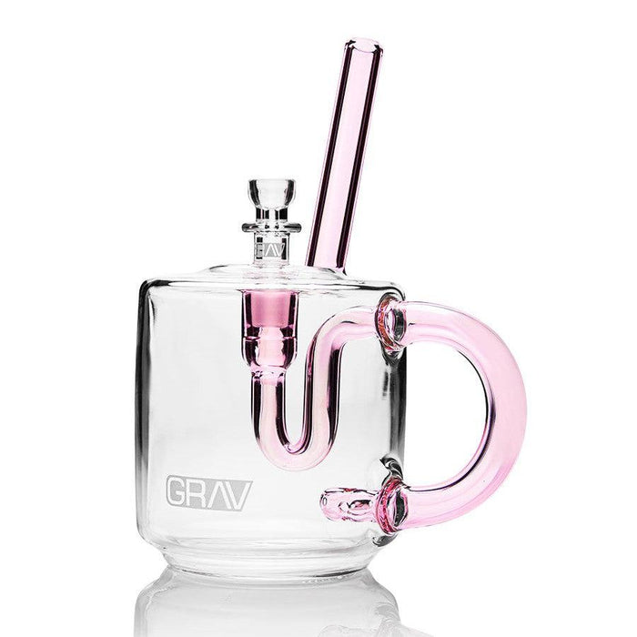 Grav Labs Bubbler Taza de Cafe Sip Series Rosa Vuelo 420 Smoke Shop Mexico Monterrey
