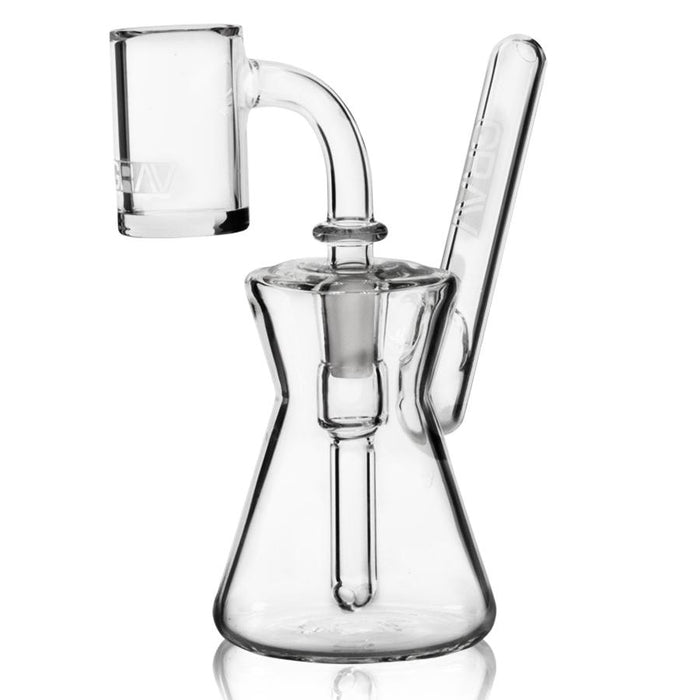 Grav Labs Bubbler Rig Hourglass Pocket Vidrio Borosilicato Transparente Wax Extractos Mexico Smoke Shop Monterrey