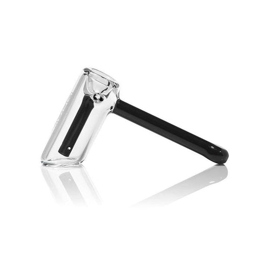 Grav Labs Bubbler Martillo (Hammer) de vidrio resistente borosilicato con color negro