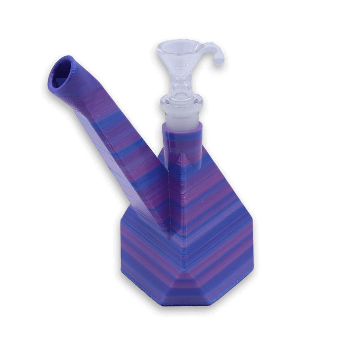 Kay Mayd The Giza Bubbler de 5.75 pulgadas color Electric Purple