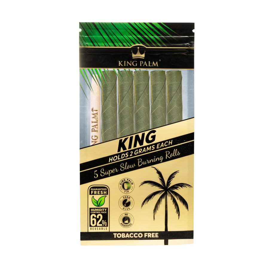 King Palm - 5 Conos de Hoja de Palma Real Pre Rolados a Mano (Tamaño King)-Vuelo 420 Smoke Shop Mexico Monterrey