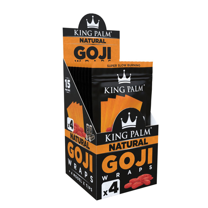 King Palm Natural Goji Wraps Blunt Filtro Smoke Shop Vuelo 420 Monterrey Mexico