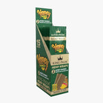 King Palm Hemp Wraps de 2 piezas por paquete en caja de 15 paquetes de sabor Honey Mango