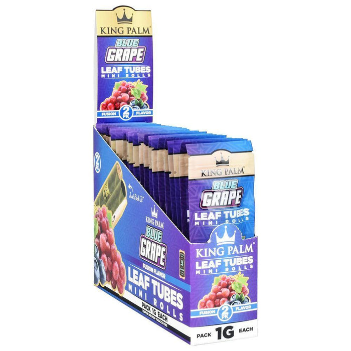 King Palm Leaf Tubes Mini Roll 1g (2 pack) – Caja de 20 pz