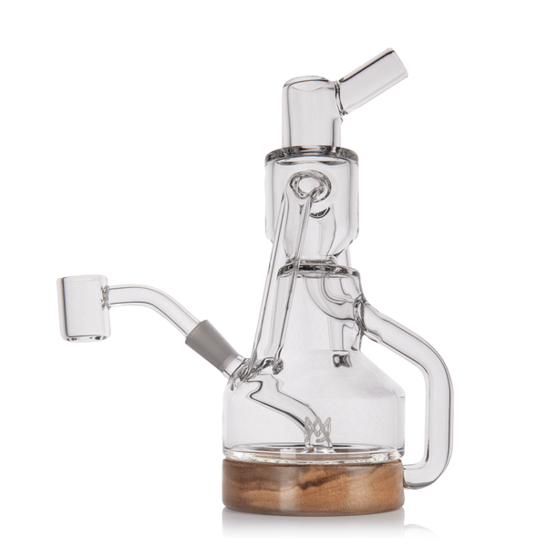 MJ Arsenal Apex - Mini Rig de vidrio Serie Alpine con Doble Recycler