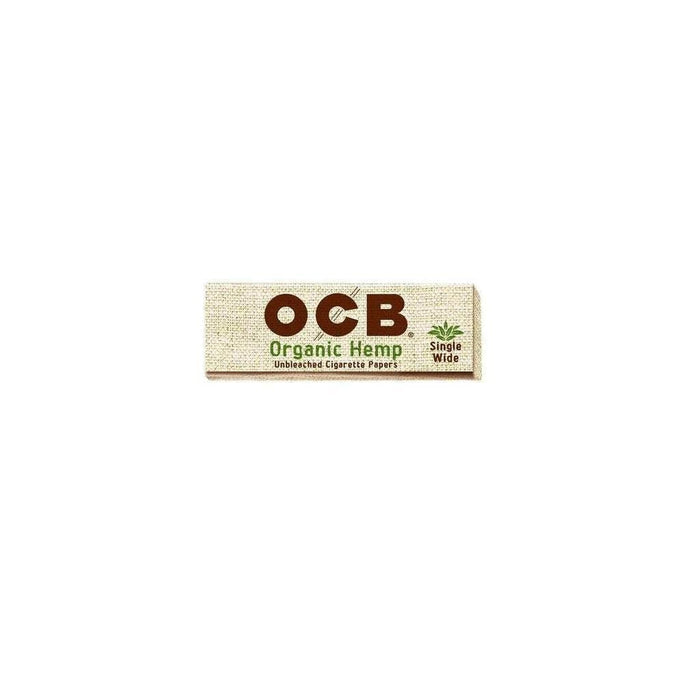 OCB Organic Hemp Papel Cigarro Porro Single Wide Vuelo 420 Smoke Shop Mexico Monterrey