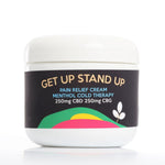 One CBD Get up Stand Up Crema Fría para Dolor Medicinal Cannabis Mexico Vuelo 420 Smoke shop Monterrey