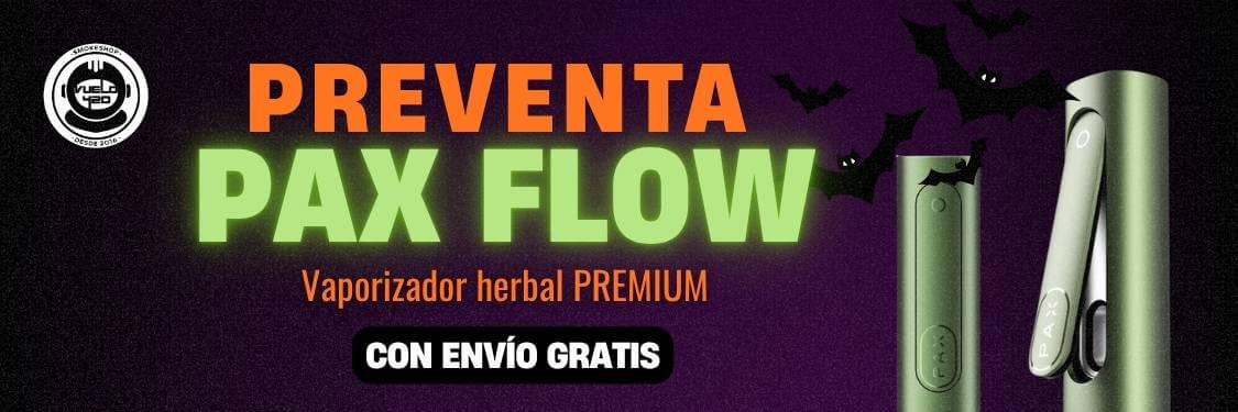 PAX Flow es el nuevo vaporizador para hierbas secas con calentamiento híbrido (conducción y convección), envíos a todo México