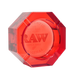 Cenicero RAW de Cristal Rojo – Vuelo 420 Smoke Shop México