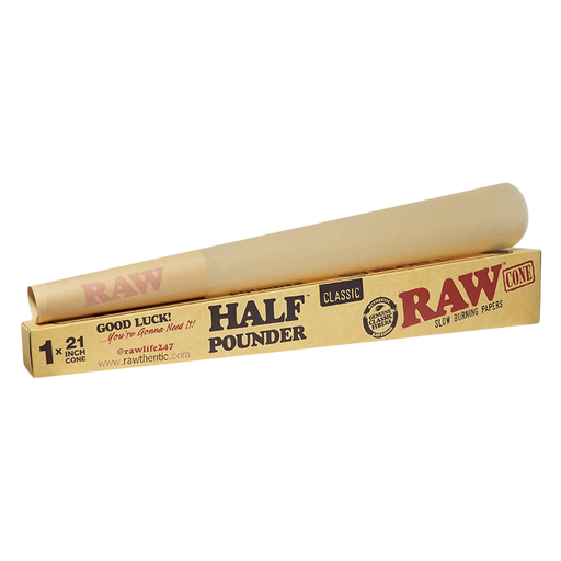 Cono Gigante RAW Classic Quarter Pounder y Half Pounder – Half Pounder (21") – Vuelo 420 Smoke Shop México