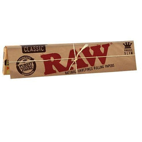 RAW King size Slim Papel Cigarro Forjar Vuelo 420 Smoke Shop Mexico Monterrey