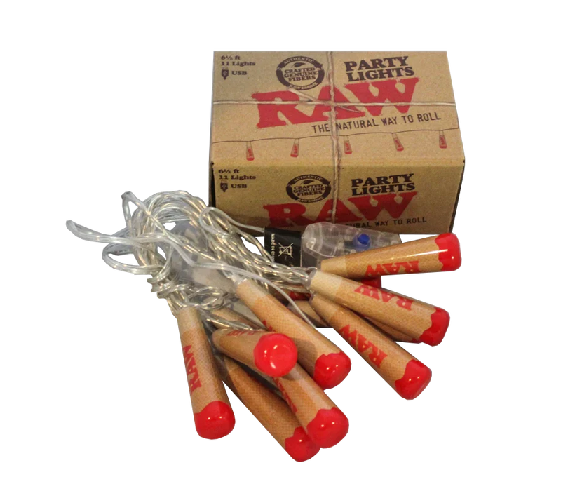 Luces de Fiesta RAW Party Lights USB (11 Luces) – Vuelo 420 Smoke Shop México