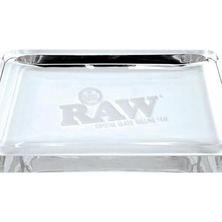 Charola de cristal de RAW para liar tus porros o cigarros
