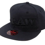 RAW Gorra Baseball Flat Cap Negra Vuelo 420 Smoke Shop Monterrey Mexico