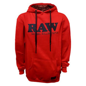 RAW Hoodie Sudadera Negra Capucha Algodon Vuelo 420 Smoke Shop Monterrey Mexico