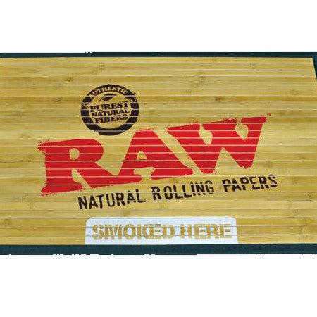 RAW Bamboo Floor Mat Tapete Grande Vuelo 420 Smoke Shop Monterrey Mexico