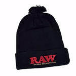 RAW Gorro Beanie Pompom Negro Vuelo 420 Smoke Shop Monterrey Mexico